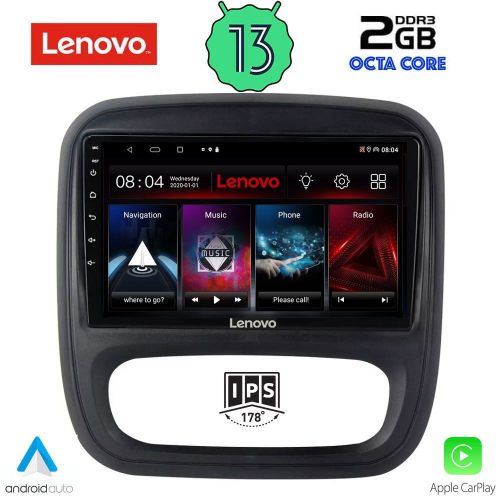 LENOVO LVF 7499_CPA Мултимедия за кола 9 инча за OPEL VIVARO-RENAULT TRAFIC-FIAT TALENDO-NISSAN NV300 2014>