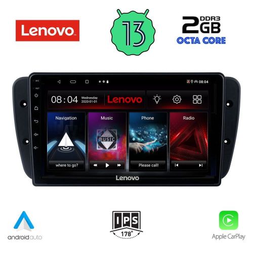 LENOVO LVF 7571_CPA Мултимедия за кола 9 инча за SEAT IBIZA 2008-2015