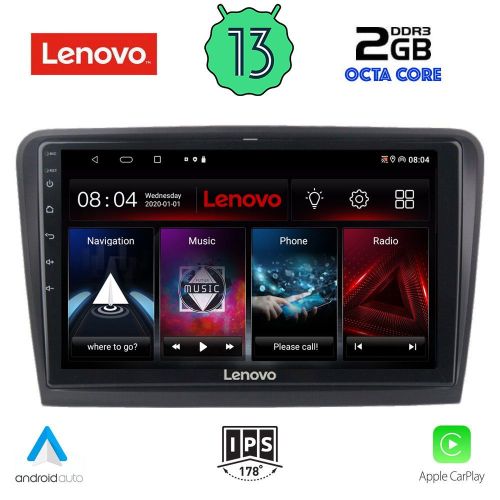 LENOVO LVF 7604_CPA MULTIMEDIA 10" for SKODA SUPERB 2008-2015