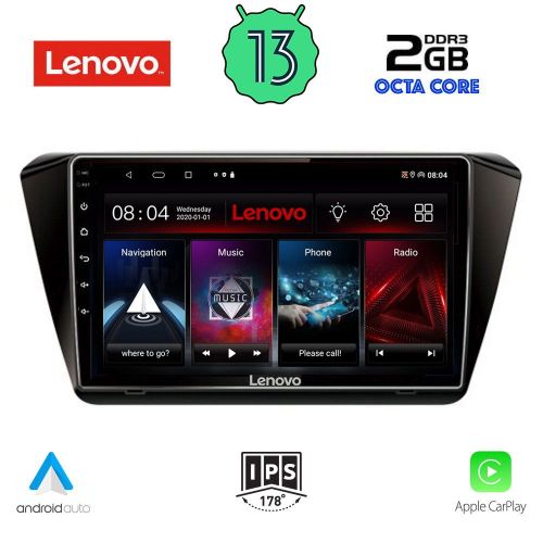 LENOVO LVF 7605_CPA Мултимедия за кола 10 инча за SKODA SUPERB 2015>