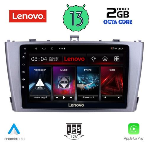 LENOVO LVF 7705_CPA MULTIMEDIA 9" for TOYOTA AVENSIS /T27/ 2009-2015