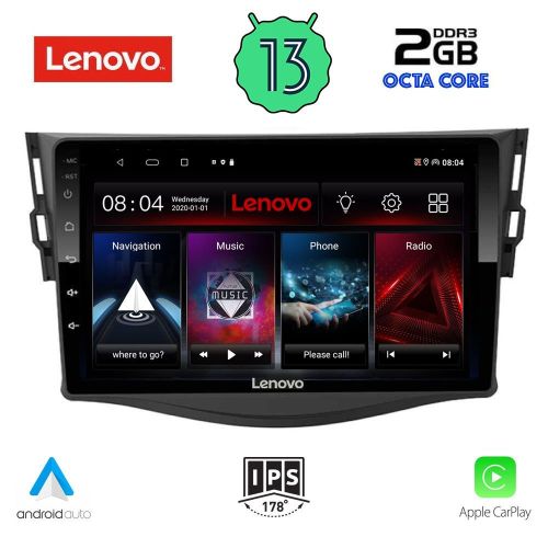 LENOVO LVF 7731_CPA MULTIMEDIA 9" for TOYOTA RAV4 2006-2012
