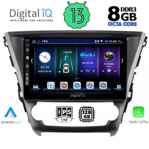 DIGITAL IQ BXD 8706_CPA Мултимедия за кола 9 инча за TOYOTA AVENSIS 2016>