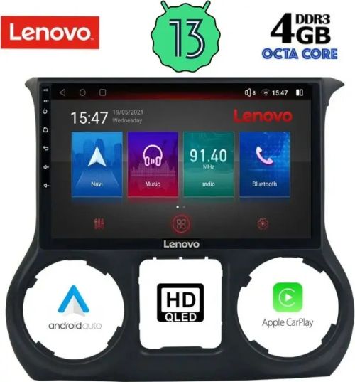 LENOVO SSX 9296_CPA MULTIMEDIA 10" for JEEP WRANGLER 2014-2017