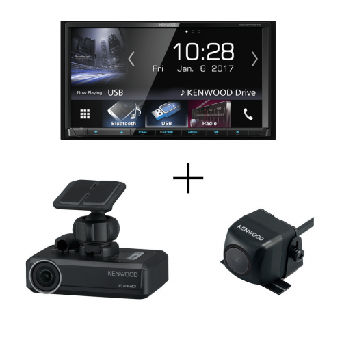 Kenwood DDX9717BTS + DRVN520 + CMOS130