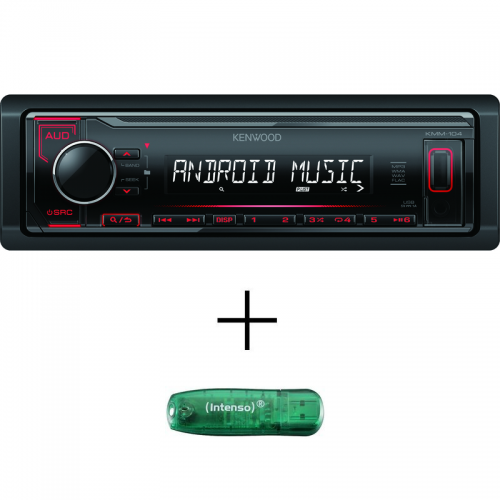 Kenwood KMM-104RY + 8 GB USB Stick
