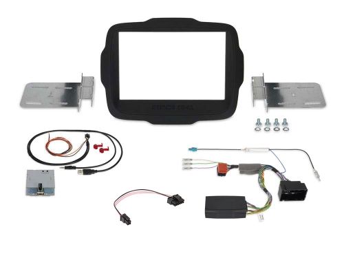 Alpine KIT-8RNG 8" монтажен кит с CAN интерфейс и интерфейс за управление от волана за Jeep Renegade