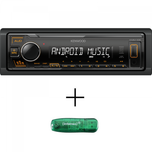 Kenwood KMM-105AY + 8 GB USB  Stick