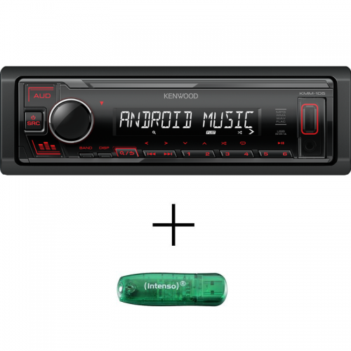 Kenwood KMM-105RY + 8 GB USB Флаш памет подарък