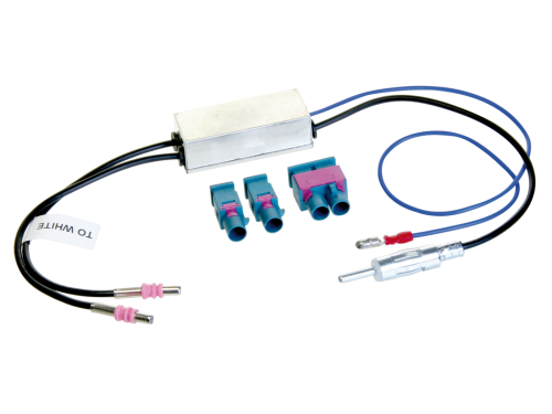 ACV 1524-70/(1524-07) Antenna adapter Fakra > DIN phantom power