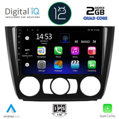 DIGITAL IQ RSB 2040_CPA A/C MULTIMEDIA 9" for BMW 1 E81-82-87-88 2004-2013
