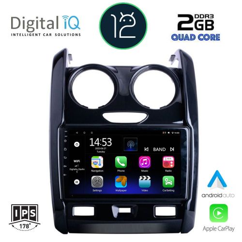 DIGITAL IQ RSB 2103_CPA Мултимедия за кола 9 инча за DACIA DUSTER 2012-2019
