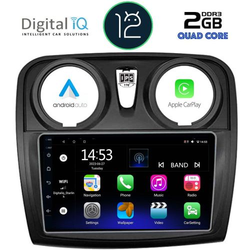 DIGITAL IQ RSB 2108_CPA MULTIMEDIA 9" for DACIA LOGAN – SANDERO mod. 2012-2019