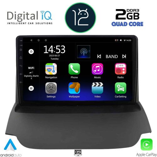 DIGITAL IQ RSB 2150_CPA MULTIMEDIA 9" for FORD ECOSPORT mod. 2012-2018