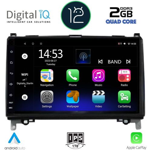 DIGITAL IQ RSB 2400_CPA MULTIMEDIA 9" for  MERCEDES A – B -SPRINTER – VITO mod. 2004>