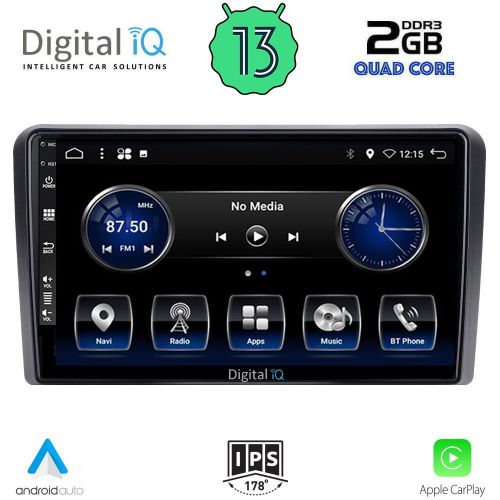 DIGITAL IQ BXH 3003_CPA MULTIMEDIA 9" for AUDI A3 2003-2012