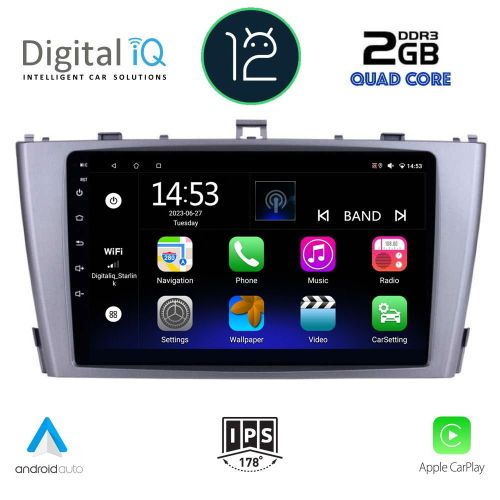 DIGITAL IQ RSB 2705_CPA Мултимедия за кола 9 инча за TOYOTA AVENSIS (T27) 2009-2015