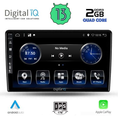 DIGITAL IQ BXH 3102_CPA Мултимедия за кола 9 инча за DACIA DUSTER mod. 2012-2019