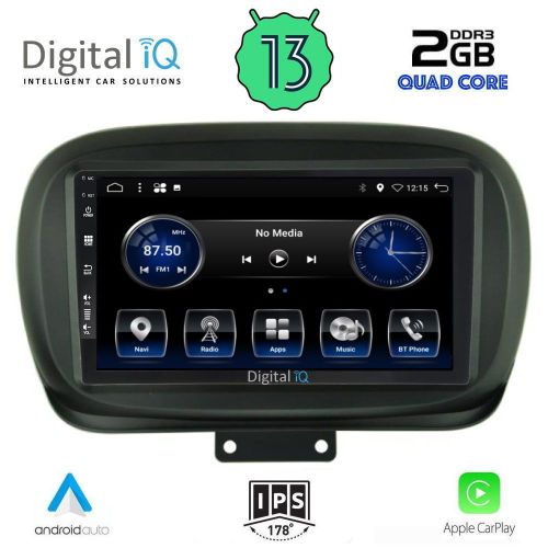 DIGITAL IQ BXH 3134_CPA Мултимедия за кола 9 инча за FIAT 500Χ 2014>