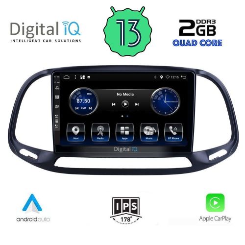 DIGITAL IQ BXH 3138_CPA Мултимедия за кола 9 инча за FIAT DOBLO – OPEL COMBO 2015-2018