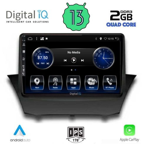 DIGITAL IQ BXH 3154_CPA MULTIMEDIA 9" for FORD FIESTA mod. 2008-2018