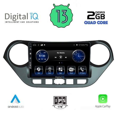 DIGITAL IQ BXH 3224_CPA Мултимедия за кола 9 инча за HYUNDAI i10 2014-2020