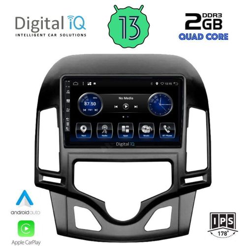 DIGITAL IQ BXH 3231_CPA CLIMA Мултимедия за кола 9 инча за HYUNDAI i30 2007-2012