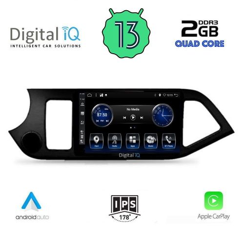 DIGITAL IQ BXH 3308_CPA MULTIMEDIA 9" for KIA PICANTO mod. 2011-2017