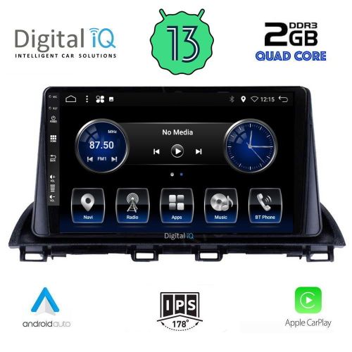 DIGITAL IQ BXH 3367_CPA Мултимедия за кола 9 инча за MAZDA 3 mod. 2014>