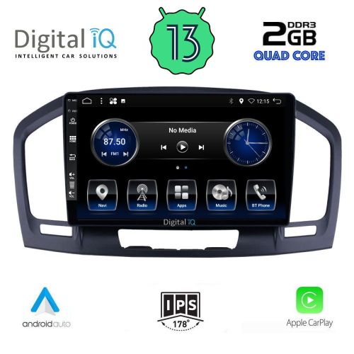 DIGITAL IQ BXH 3491_CPA MULTIMEDIA 9" OPEL INSIGNIA mod.2008-2013