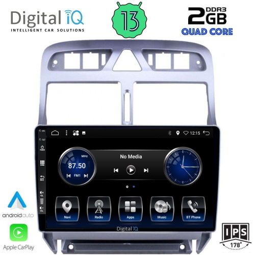 DIGITAL IQ BXH 3512_CPA Мултимедия за кола 9 инча за PEUGEOT 307 2001-2008