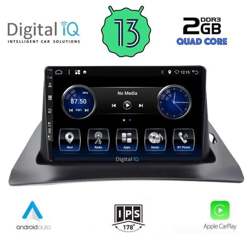 DIGITAL IQ BXH 3550_CPA MULTIMEDIA 9" RENAULT KANGOO mod. 2010>