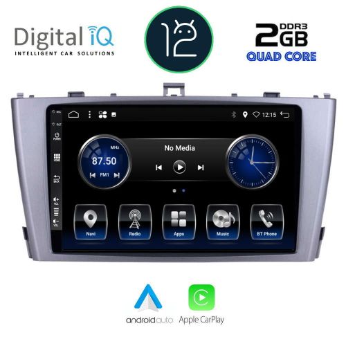 DIGITAL IQ BXH 3705_CPA Мултимедия за кола 9 инча за TOYOTA AVENSIS (T27) 2009-2015