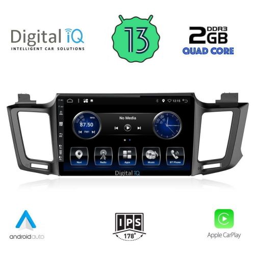 DIGITAL IQ BXH 3733_CPA Мултимедия за кола 10 инча за TOYOTA RAV 4 2013-2019