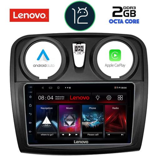 LENOVO LND 4108_CPA  MULTIMEDIA 9" for DACIA LOGAN-SANDERO 2012-2019