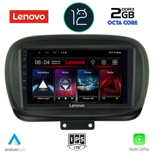 LENOVO LND 4134_CPA Мултимедия за кола 9 инча за FIAT 500X 2014>