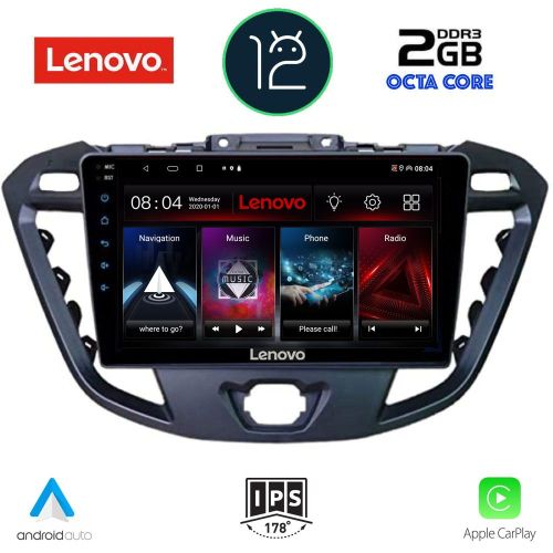 LENOVO LND 4177_CPA Мултимедия за кола 9 инча за FORD TRANSIT CUSTOM-TORNEO CUSTOM 2013-2019
