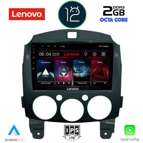 LENOVO LND 4361_CPA MULTIMEDIA 9" for MAZDA 2 2007-2014