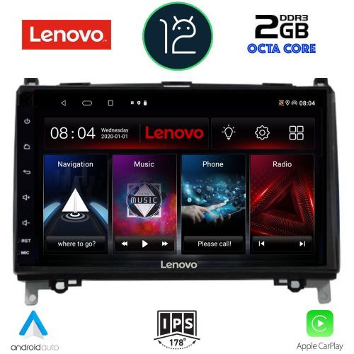 LENOVO LND 4400_CPA MULTIMEDIA 9" for  MERCEDES A-B-SPRINTER-VITO 2004>