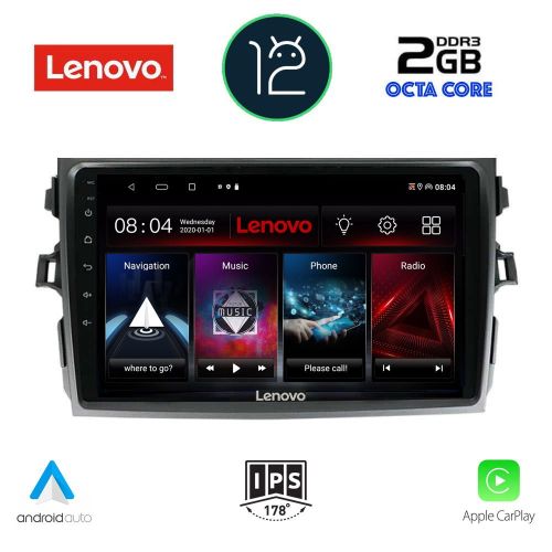 LENOVO LND 4713_CPA MULTIMEDIA 9" for TOYOTA COROLLA 4D 2006-2012