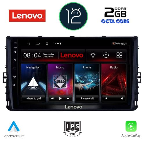 LENOVO LND 4758_CPA  Мултимедия за кола 9 инча за VW POLO-TROCK-TCROSS 2017>