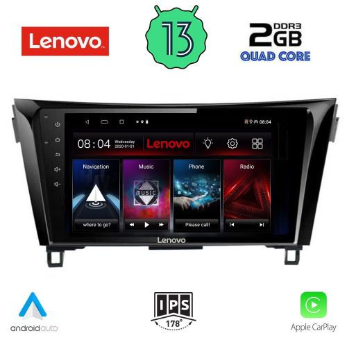 LENOVO LVB 4468_CPA MULTIMEDIA 10" for NISSAN QASHQAI-XTRAIL 2014-2021
