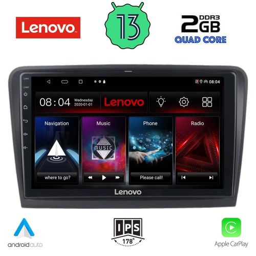 LENOVO LVB 4604_CPA Мултимедия за кола 10 инча за SKODA SUPERB 2008-2015