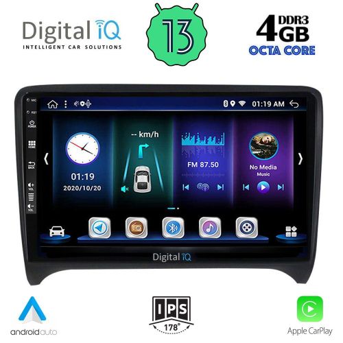 DIGITAL IQ BXD 6009_CPA MULTIMEDIA 9" for AUDI TT 2007-2015