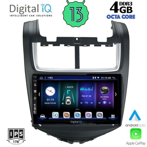 DIGITAL IQ BXD 6075_CPA MULTIMEDIA 9" for CHEVROLET AVEO 2014-2017