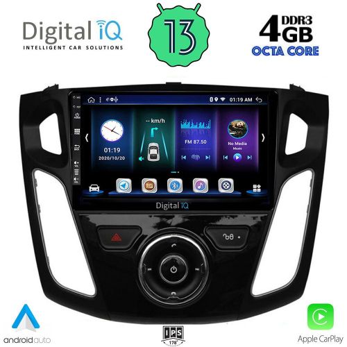 DIGITAL IQ BXD 6157_CPA Мултимедия за кола 9 инча за FORD FOCUS 2011-2018