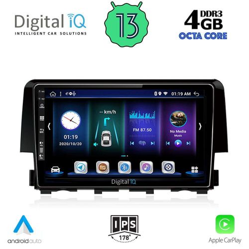 DIGITAL IQ BXD 6191_CPA MULTIMEDIA 9" for HONDA CIVIC 2016>