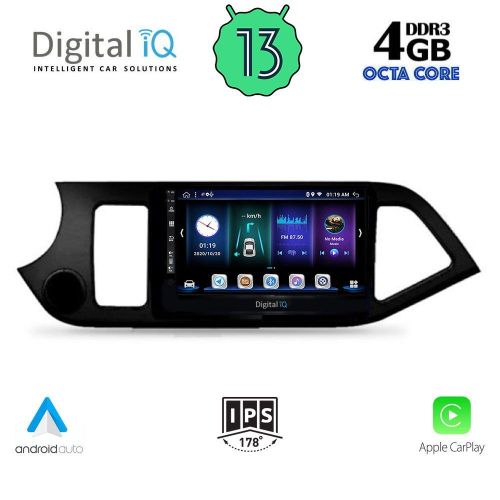 DIGITAL IQ BXD 6308_CPA MULTIMEDIA 9" for KIA PICANTO 2011-2017