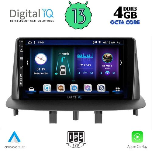 DIGITAL IQ BXD 6556_CPA MULTIMEDIA 9" for RENAULT MEGANE 3 2009-2016