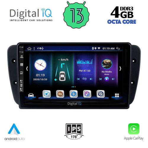 DIGITAL IQ BXD 6571_CPA MULTIMEDIA 9" for SEAT IBIZA 2008-2015